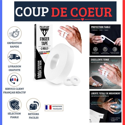 Bande adhésive doigts