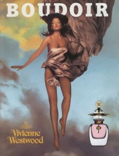Publicité papier Parfum. Perfume ad. Boudoir de VIVIENNE WESTWOOD 1998