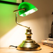 Lampe De Bureau Rétro Verte