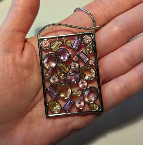 Pendentif sautoir argent