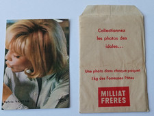 SYLVIE VARTAN  (1)  Photo des Idoles Milliat Frères Publistar Chanteuse  Carte