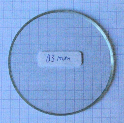 Verre rond plat vitre - verre, plat,