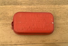 PANSEMENT US WW2 BOITE MÉTAL ROUGE (1er MODÈLE) 100% ORIGINAL WW2 TBE N°2