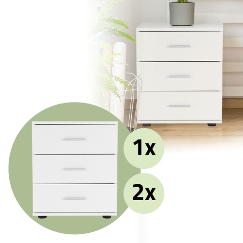 Table chevet blanc - table,