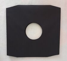 100 Sous pochettes papier noires 33T TOURS VINYLES livré à plat coins bizautés