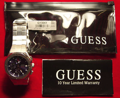 Guess dial wrist watch - wrist,