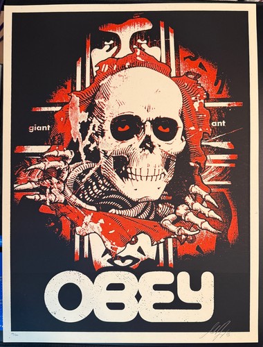 Shepard fairey bones ripper - shepard,