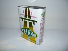 ancien bidon huile tôle yacco