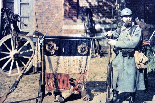 Ww1 drapeau du - -, ème