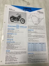 Yamaha XV125 Virago 5AJ 1997 Fiche technique moto RMT ETAI 125 XV 125XV