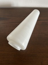 GLOBE EN VERRE STRIE ART DECO POUR LUMINAIRE APPLIQUE