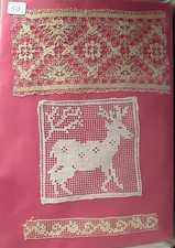 DENTELLE ANCIENNE   SUR CARTON