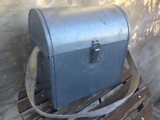 Boîte à Outils Zinc Plombier Électricien Ancienne Déco Vintage Rétro 50´s 60´s