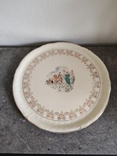 Grand Plat En Céramique Ceranord saint Amand. Semi Vitrifié, Vintage