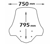 Pare-brise Isotta Haute Protec
