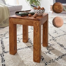 FineBuy Table d'appoint Bois