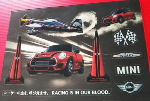 Novelty mini cooper seal - mini,