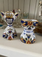 2 Coquetiers Diabolo Anciens Porcelaine