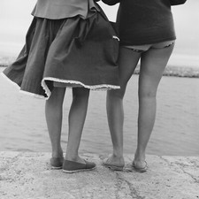 Photo papier  argentique plage