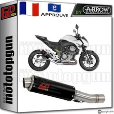 POT D ECHAPPEMENT GP GUN by ARROW ACIER NOIR KAWASAKI Z-800 Z800 E 2014 14