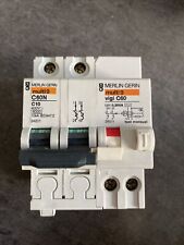 Disjoncteur Différentiel MERLIN GERIN C60N 10A  300mA Type AC Ref 24201 / 26511