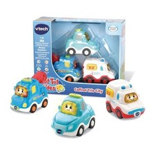 VTECH - Tut Tut Bolides - Coffret Trio City (Berline + Dépanneuse + Ambulance)