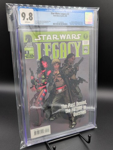 Star wars legacy cgc 9 - star, 9.8