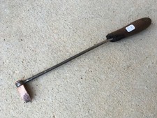 (n°27 ) OLD TOOL / outil ancien, fer à souder tête en cuivre