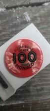 Jeton De 100 Anciens  Francs Casino  Société des Bains de Mer Monaco.