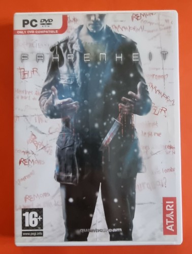 Fahrenheit jeu dvd - dvd, rom