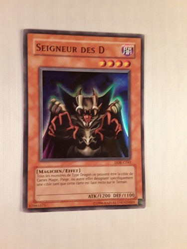 Carte seigneur des - carte, yu