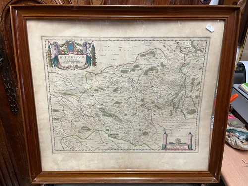 Carte géographique original