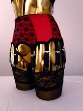 XL 14 Bracelet Rouge Lycra