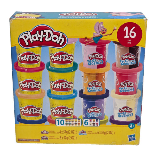 Play doh sparkle and scents - and,