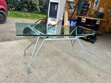 Table design plateau verre