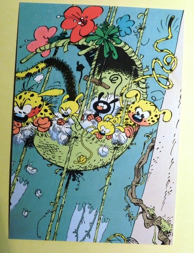 Franquin carte postale nid - franquin., le