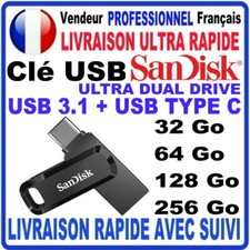 Clé USB 32Go 64Go 128Go 256Go