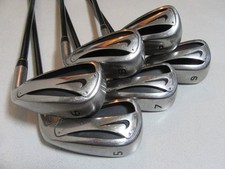 Ensemble de fers Nike Slingshot 5-9 + Pw Graphite Shaft Flex-S 6 pièces clubs...