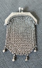 AUMÔNIÈRE EN ARGENT MASSIF