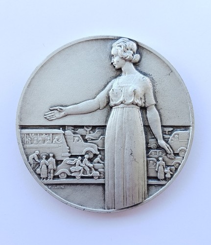 Medaille bronze argenté - , la