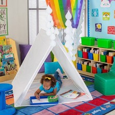 Tente tipi enfant blanc