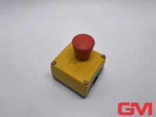 Siemens Boîtier 3SB3801-0EG3 Enceinte Emergency-Stop Jaune 2NO 1 Befehlsstelle