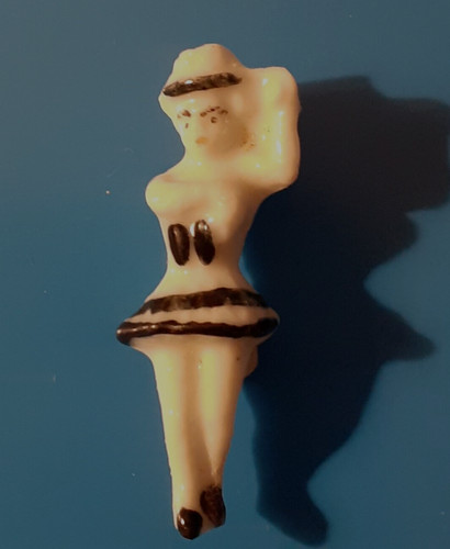 Fève danseuse 5cm - fève, hr.3,5cm