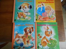 LOT DE 8 LIVRES ENFANTS / 1975/ COLLECTION LA RONDE DES ANIMAUX