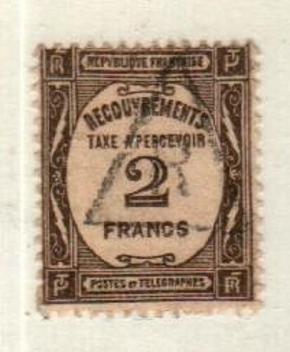 France scott j65 used th1010 - france, [th1010]