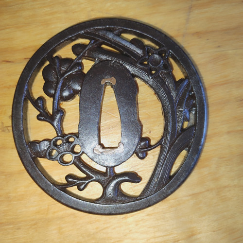 Tsuba katana sukashi ajouré - katana,
