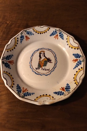 Très rare assiette ancienne - assiette,