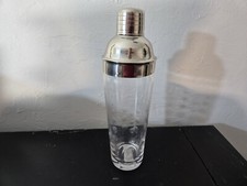 Mikasa Gravé Verre Cocktail Agitateur 11 " Acier Inoxydable Bord Mcm Pois Cercle