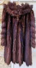 Manteau vintage en fourrure de