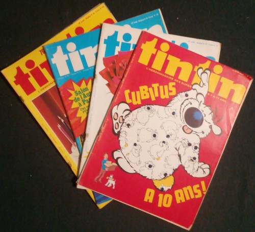 Journal tintin 4 volumes - le, de